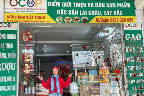Lai Châu: Sức tiêu thụ sản phẩm OCOP tăng mạnh dịp cận Tết